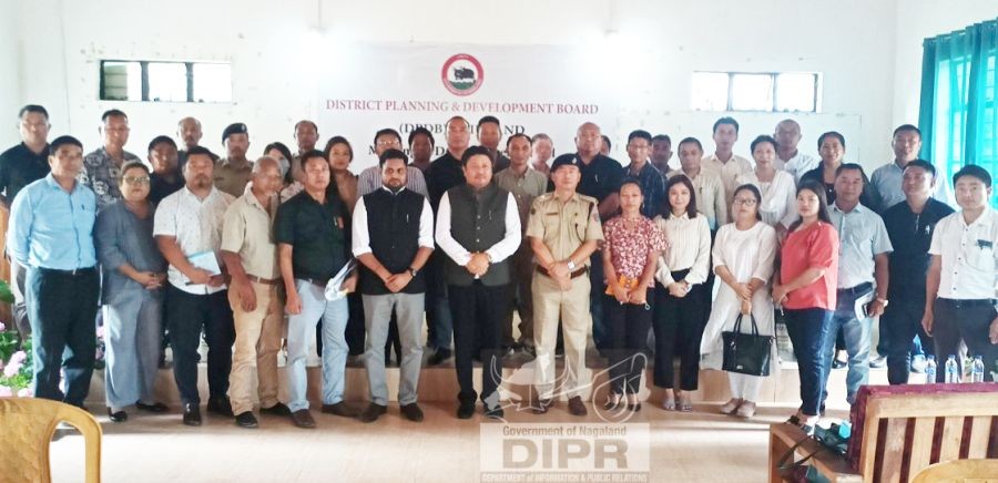 Niuland first DPDB meeting was held at DC Conference Hall Niuland on May 23. (DIPR Photo)